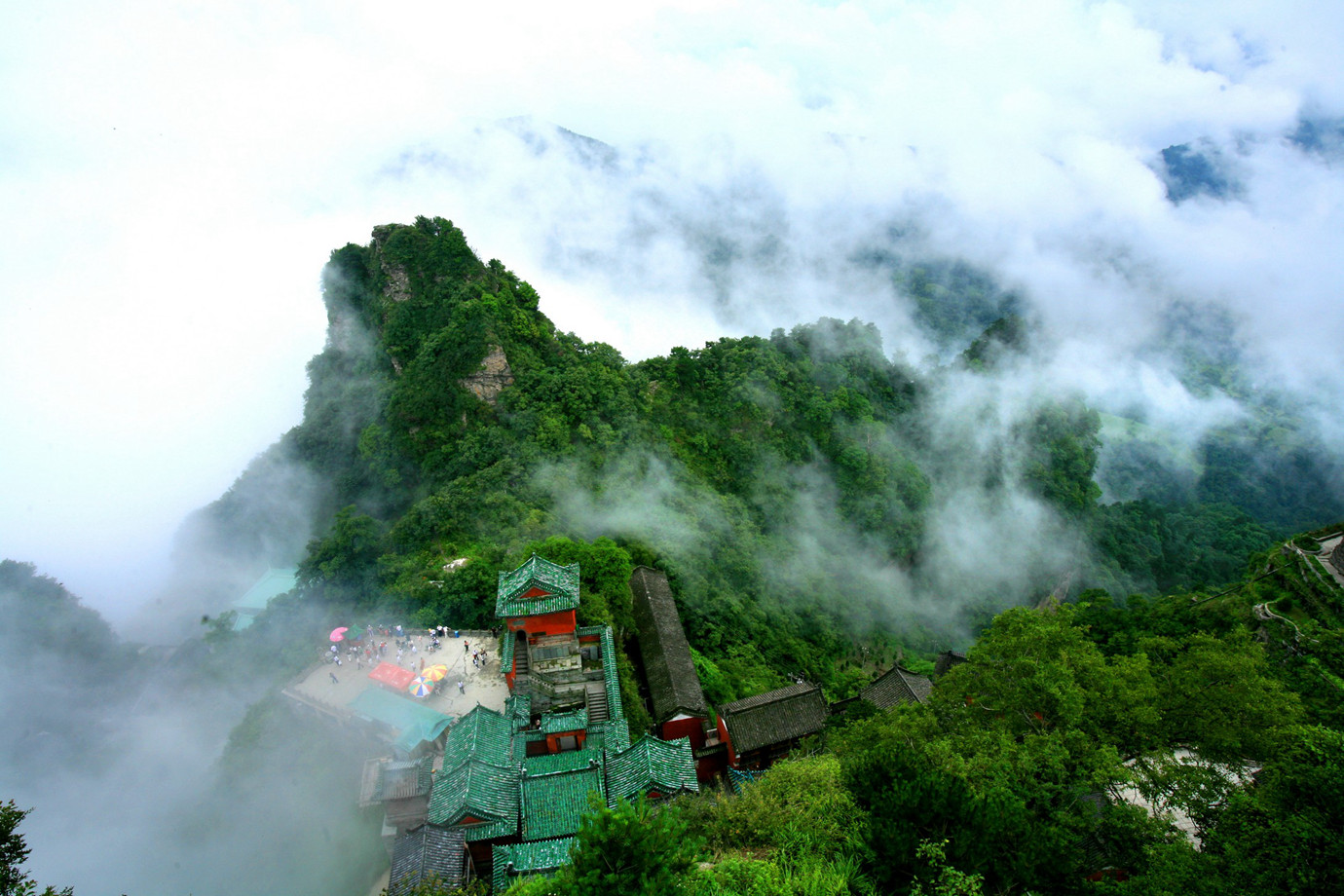 湖北十堰-武當山金頂